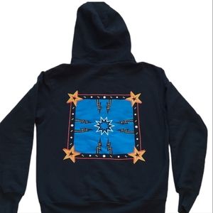 Soul Cycle black graphic hoodie 2